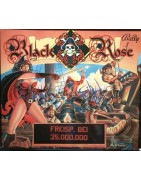 Pinball Bally Black Rose